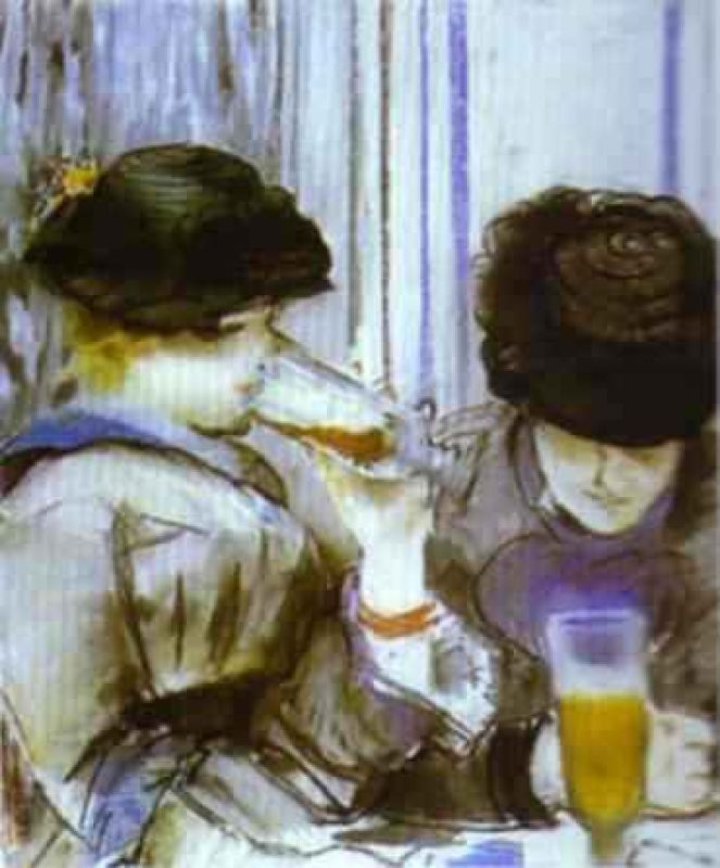 two women drinking bocks.jpg